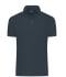 Men Men's Mercerised Polo Slim Fit Graphite 11172