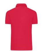 Herren Men's Mercerised Polo Slim Fit Light-red 11172
