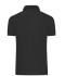 Homme Polo mercerisé coupe slim pour homme Noir 11172