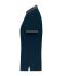 Damen Ladies' Polo Navy/anthracite-melange 11173