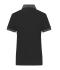Damen Ladies' Polo Black/anthracite-melange 11173