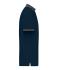 Heren Men's Polo Navy/antraciet-melange 11174
