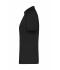 Dames Ladies' Zip-Polo Zwart/zwart 11177