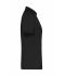Dames Ladies' Zip-Polo Zwart/zwart 11177