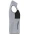 Femme Gilet polaire pour femme Mélange-clair/noir 11181