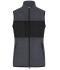 Femme Gilet polaire pour femme Carbone/noir 11181
