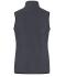 Ladies Ladies' Fleece Vest Carbon/black 11181