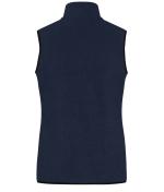 Ladies Ladies' Fleece Vest Navy/black 11181