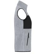Ladies Ladies' Fleece Vest Light-melange/black 11181