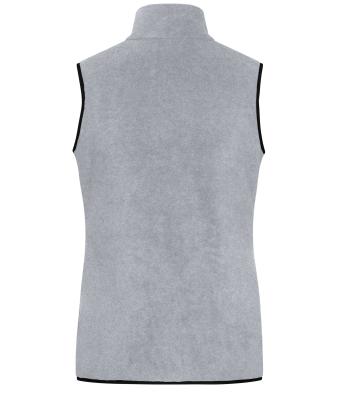 Ladies Ladies' Fleece Vest Light-melange/black 11181