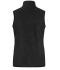Damen Ladies' Fleece Vest Black/black 11181