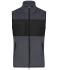 Homme Gilet polaire pour homme   GRS Carbone/noir 11182