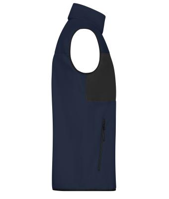 Homme Gilet polaire pour homme Marine/noir 11182