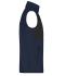 Homme Gilet polaire pour homme Marine/noir 11182