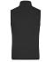 Men Men's Fleece Vest   GRS Black/black 11182