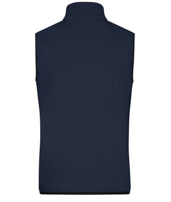 Herren Men's Fleece Vest   GRS Navy/black 11182