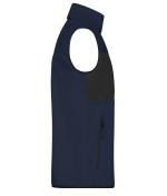 Men Men's Fleece Vest Navy/black 11182