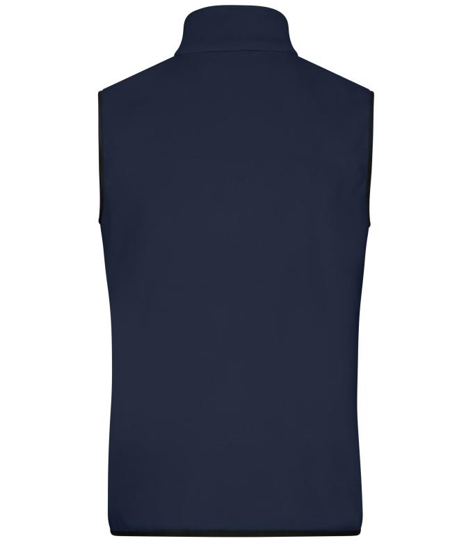 Men Men's Fleece Vest Navy/black 11182