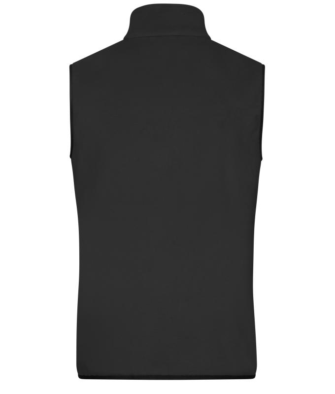 Herren Men's Fleece Vest Black/black 11182