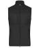 Herren Men's Fleece Vest Black/black 11182