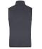 Herren Men's Fleece Vest Carbon/black 11182