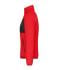 Damen Ladies' Fleece Jacket   GRS Red/black 11183