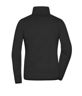 Ladies Ladies' Fleece Jacket Black/black 11183