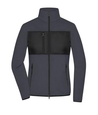 Ladies Ladies' Fleece Jacket Carbon/black 11183