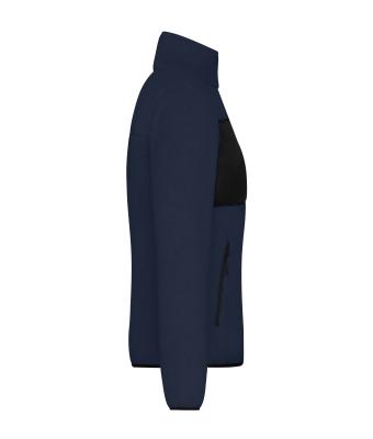 Ladies Ladies' Fleece Jacket Navy/black 11183