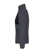 Damen Ladies' Fleece Jacket Carbon/black 11183