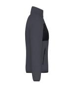 Damen Ladies' Fleece Jacket Carbon/black 11183