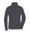 Damen Ladies' Fleece Jacket Carbon/black 11183