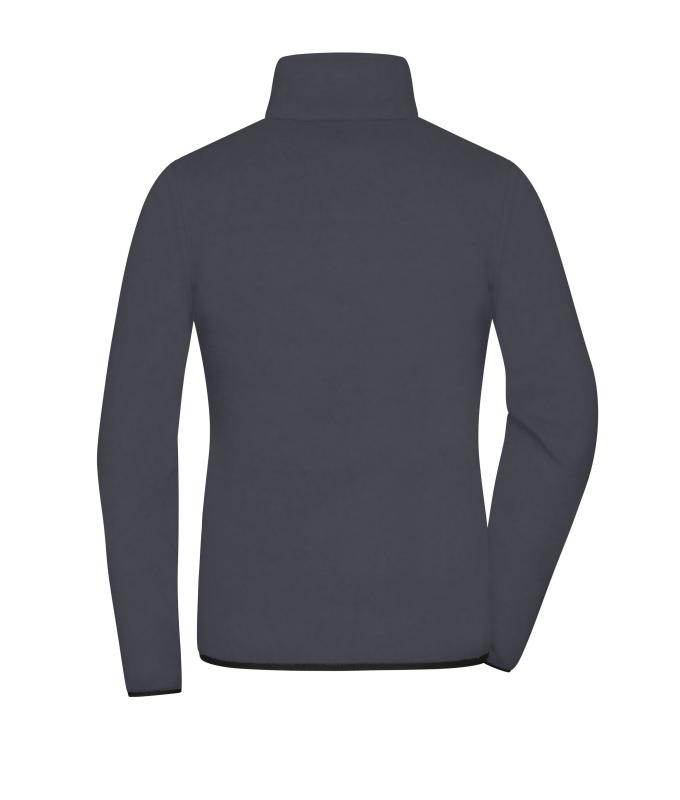 Damen Ladies' Fleece Jacket Carbon/black 11183