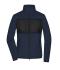 Damen Ladies' Fleece Jacket Navy/black 11183