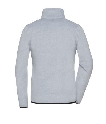 Femme Veste polaire pour femme   GRS Mélange-clair/noir 11183