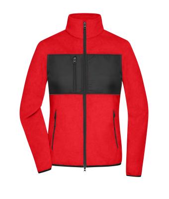 Femme Veste polaire pour femme   GRS Rouge/noir 11183