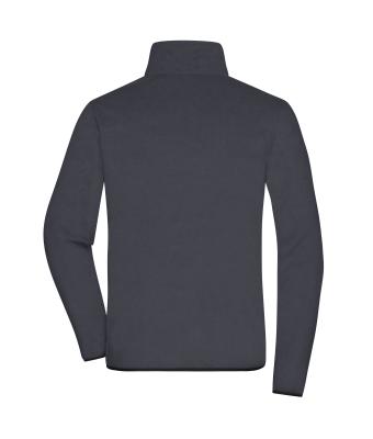 Men Men's Fleece Jacket   GRS Carbon/black 11184
