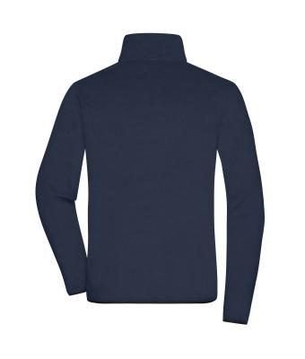 Men Men's Fleece Jacket   GRS Navy/black 11184