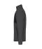 Men Men's Fleece Jacket   GRS Dark-melange/black 11184