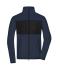Men Men's Fleece Jacket   GRS Navy/black 11184