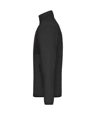 Herren Men's Fleece Jacket   GRS Black/black 11184