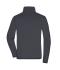 Men Men's Fleece Jacket Carbon/black 11184