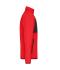 Men Men's Fleece Jacket Red/black 11184