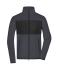 Herren Men's Fleece Jacket Carbon/black 11184