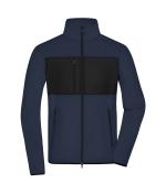 Heren Men's Fleece Jacket Navy/zwart 11184