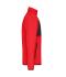 Heren Men's Fleece Jacket Rood/zwart 11184