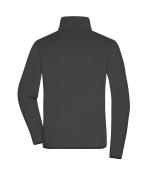 Homme Veste polaire pour homme Mélange-foncé/noir 11184