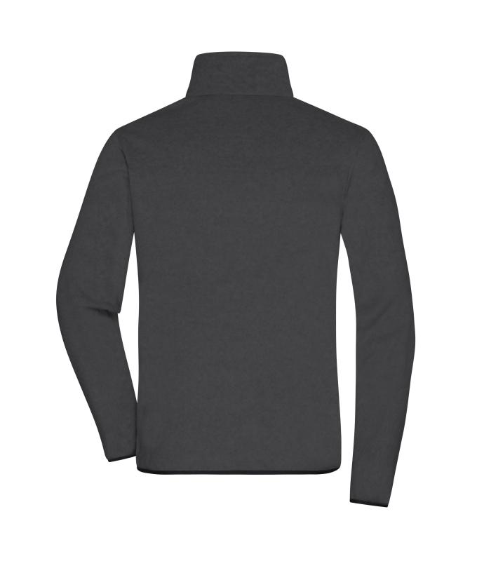 Homme Veste polaire pour homme Mélange-foncé/noir 11184