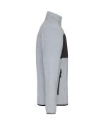 Homme Veste polaire pour homme Mélange-clair/noir 11184