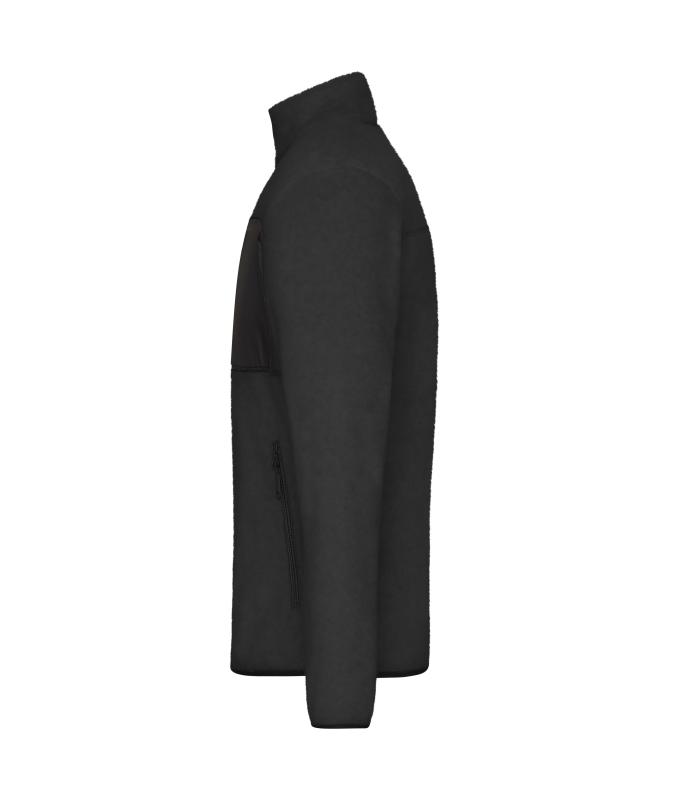 Homme Veste polaire pour homme Noir/noir 11184